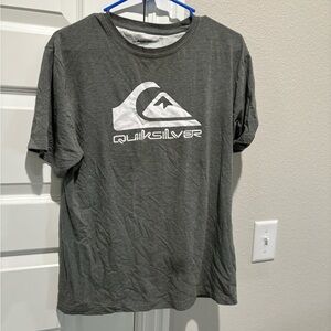 Quiksilver Charcoal Gray Men's T-Shirt